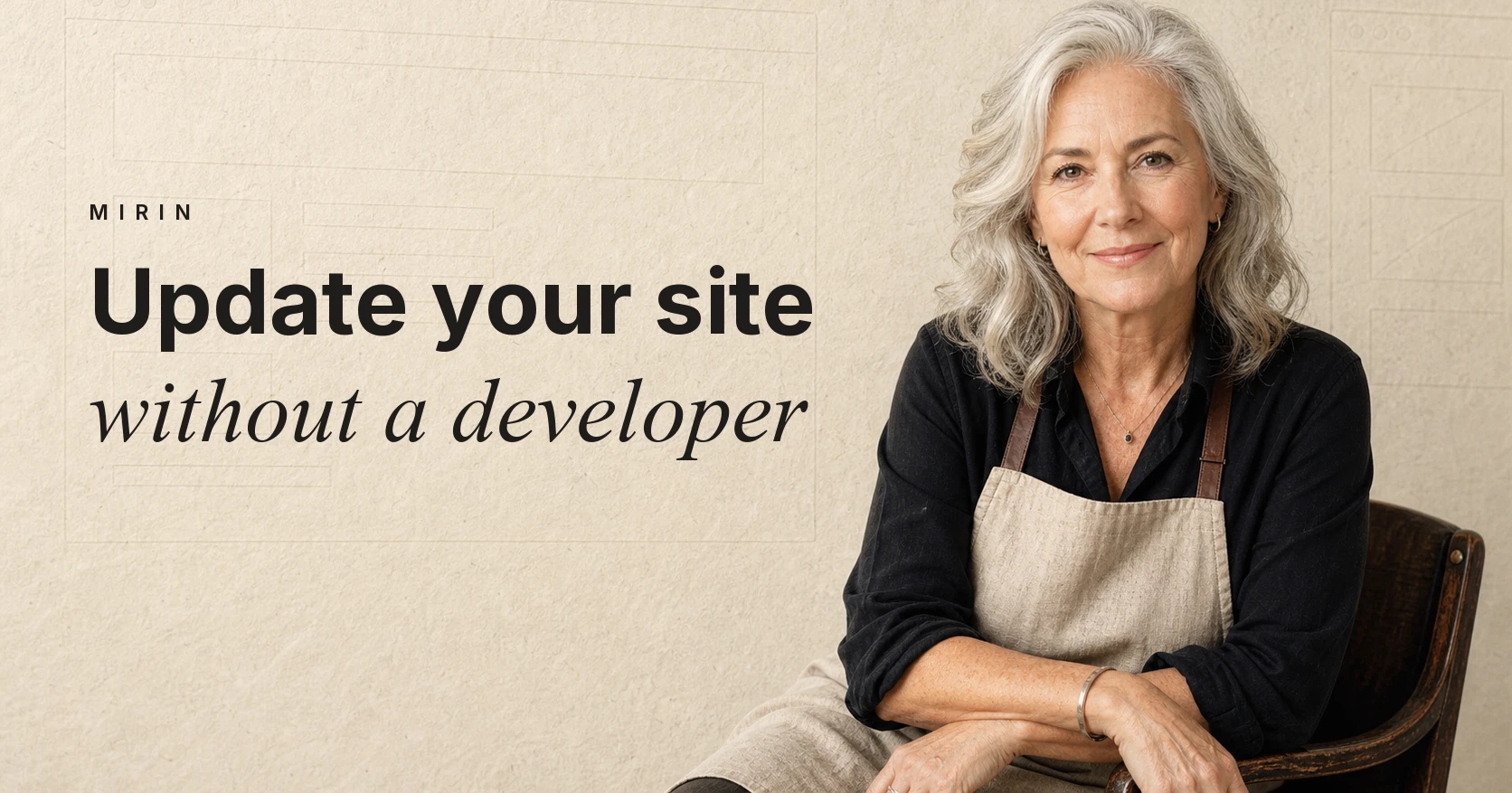 Update your site without a developer